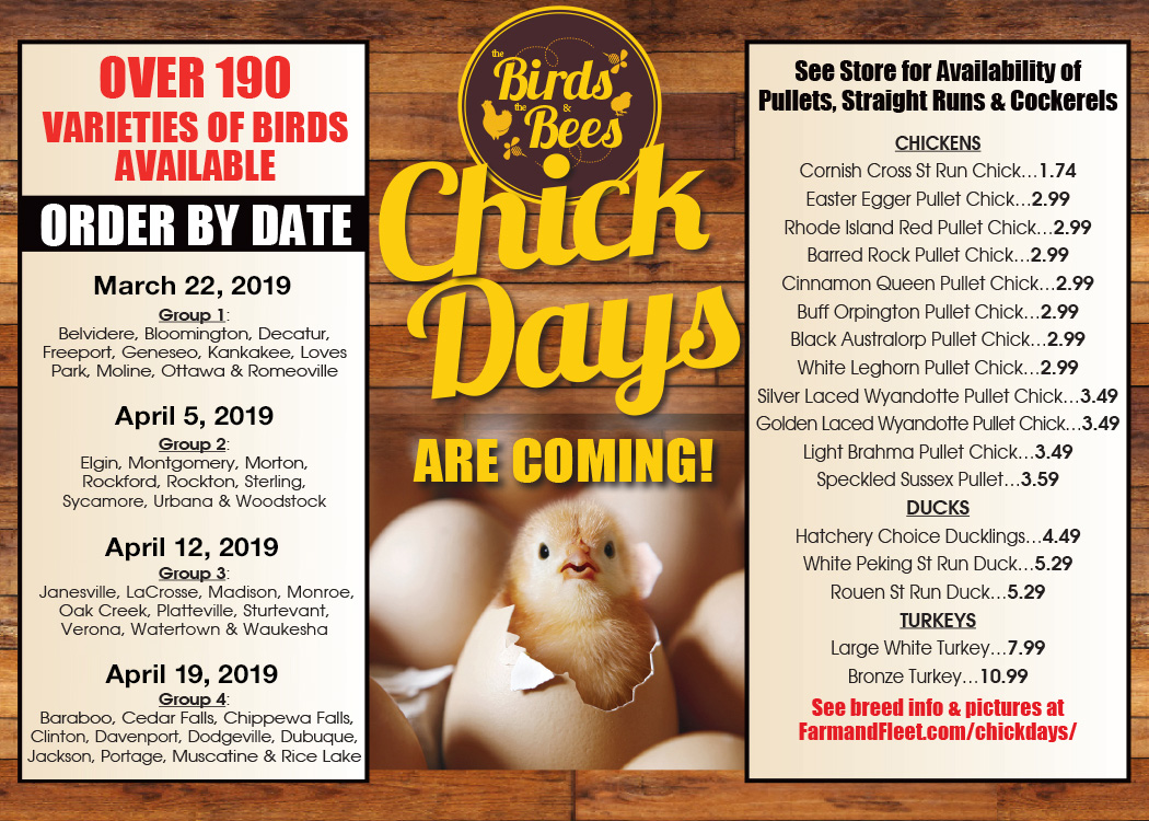 Days 2019 Second Order Deadline And Details Blain S
